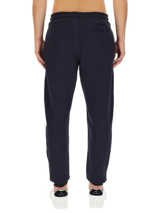  폴 스미스 트레이닝/조거 팬츠 조깅 팬츠 (얼룩말 패치 장식, 블루) - PAUL SMITH