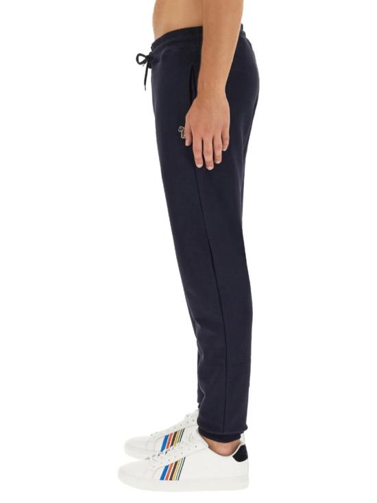  폴 스미스 트레이닝/조거 팬츠 조깅 팬츠 (얼룩말 패치 장식, 블루) - PAUL SMITH