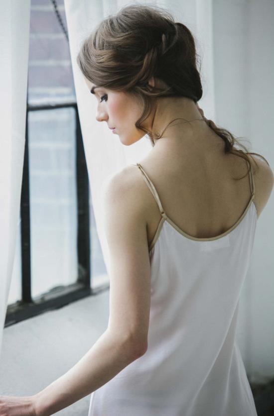  Salua Lingerie 캐미솔 살루아 엠마 실크 셔츠 - OTHER BRANDS