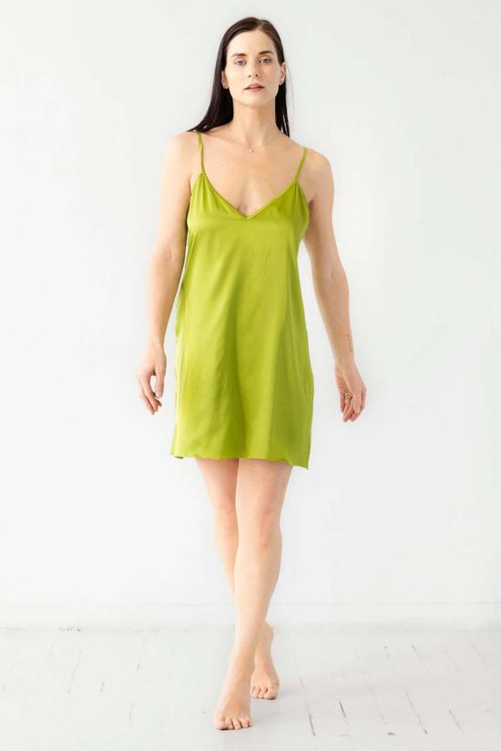  살루아 란제리 캐미솔 살루아 엠마 실크 셔츠 - SALUA LINGERIE