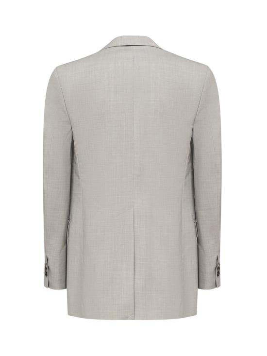  로에베 자켓 싱글 브레스트 울 재킷 그레이 - LOEWE