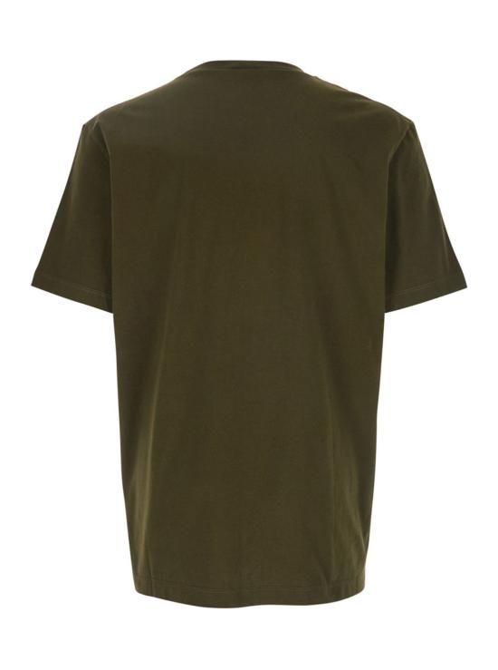  디스퀘어드2 반팔 티셔츠 Dsquared2 크루넥 로고 티셔츠 그린 - DSQUARED2