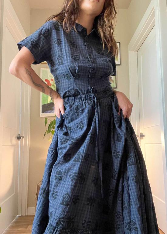  에이스 앤 지그 롱 스커트 프라이데이 스커트 트링킷 - ACE & JIG