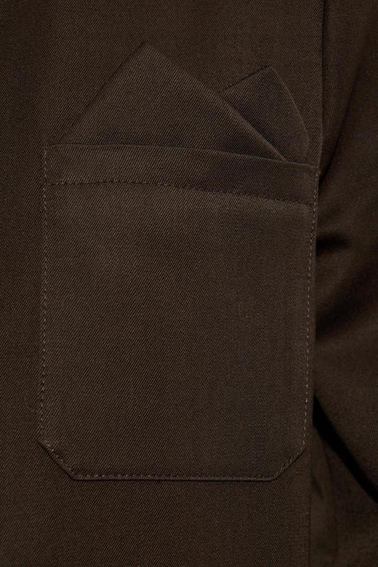  아크네 스튜디오 셔츠 울 셔츠 브라운 - ACNE STUDIOS