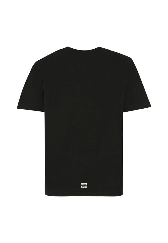  [키즈] 지방시 티셔츠 키즈  로고 티셔츠 블랙 - GIVENCHY