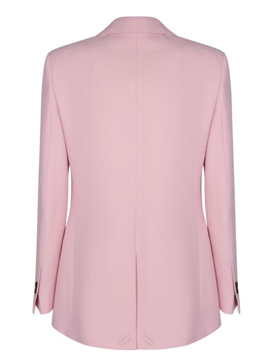  버버리 수트 자켓 테일러드 재킷 울 블레이저 핑크 - BURBERRY