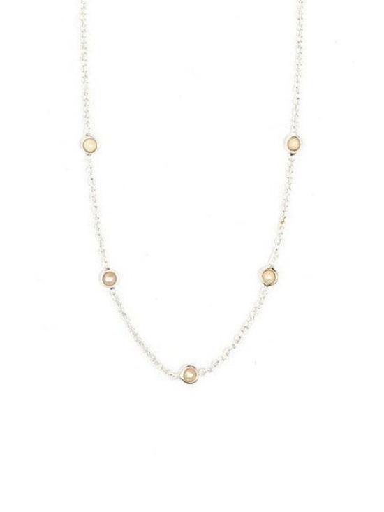  페어 아니타 목걸이/팬던트 섬세한 진주 스털링 실버 목걸이 - FAIR ANITA