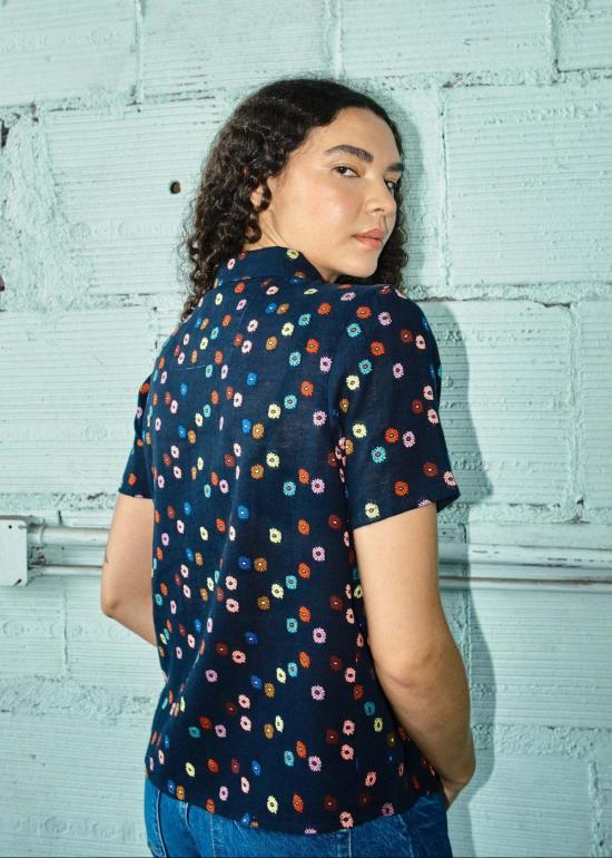  에이스 앤 지그 블라우스 에이스 & 지그 위니 탑 폴카 - ACE & JIG