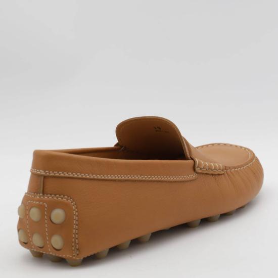  토즈 로퍼 가죽  브랜디 - TODS