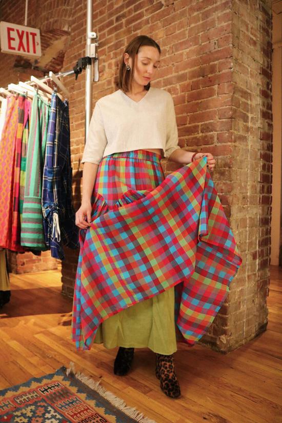  RUJUTA SHETH 롱 스커트 Rujuta Sheth Leila 스커트 Crossway Chex - OTHER BRANDS