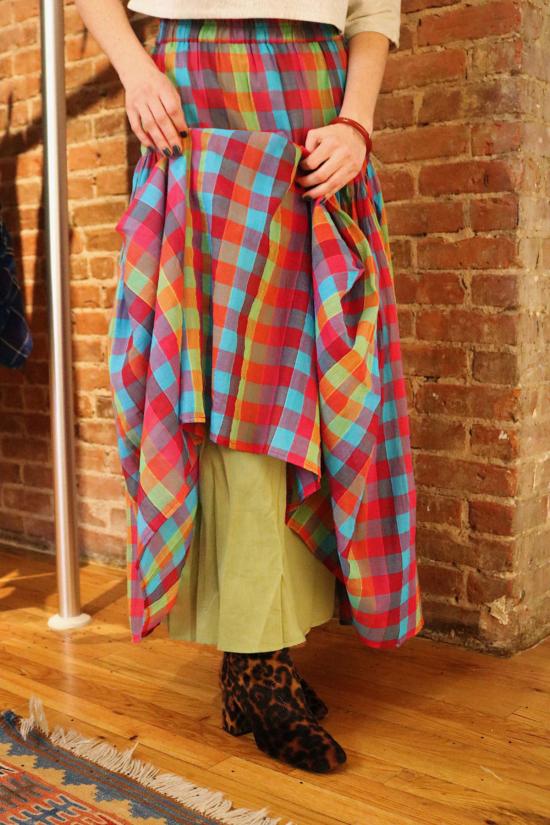  RUJUTA SHETH 롱 스커트 Rujuta Sheth Leila 스커트 Crossway Chex - OTHER BRANDS