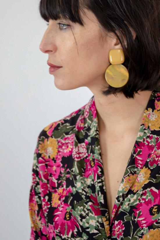  suzie winkle 셔츠 수지 윙클 재키  피오니 - SUZIE WINKLE