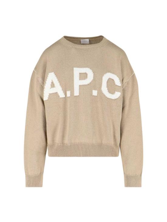  아페쎄 스웨터 A.P.C. 크루넥  베이지