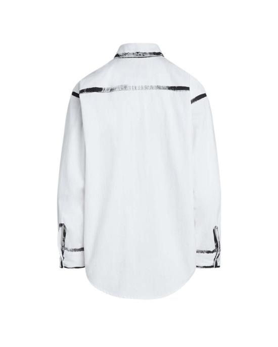  OLIVIA LATINOVICH 셔츠 올리비아 라티노비치 스튜디오 셔츠 화이트 - OLIVIA LATINOVICH