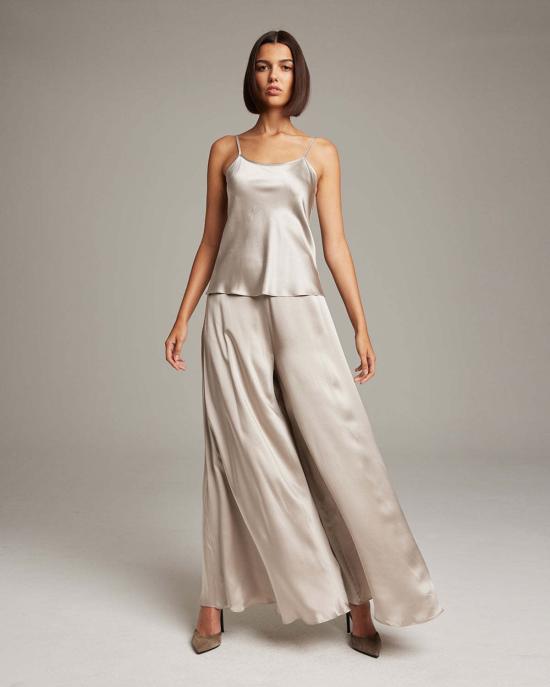  보즈 민소매 티셔츠 리퀴드 실크 탱크 - VOZ