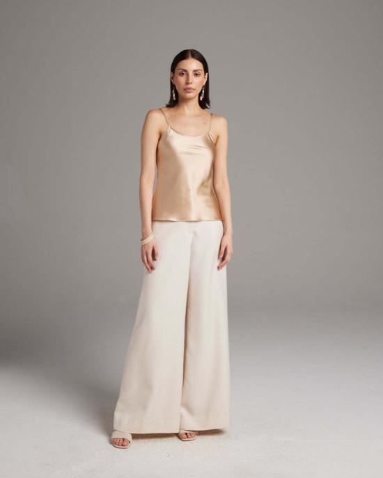  보즈 민소매 티셔츠 리퀴드 실크 탱크 - VOZ