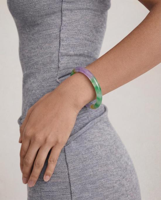  세레 커프스 링크/타이 홀더 세리 필드 옥석 팔찌 멀티컬러 - SEREE