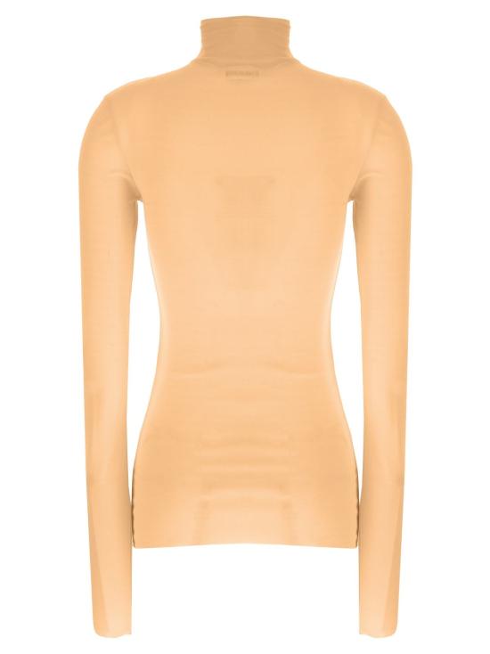  질샌더 터틀넥 질 샌더 실크  탑 핑크 - JIL SANDER