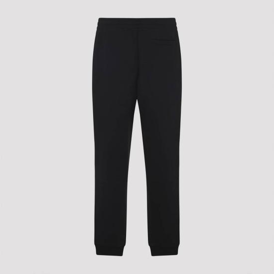  몽클레어 스트레이트 팬츠 코튼 트랙  블랙 - MONCLER