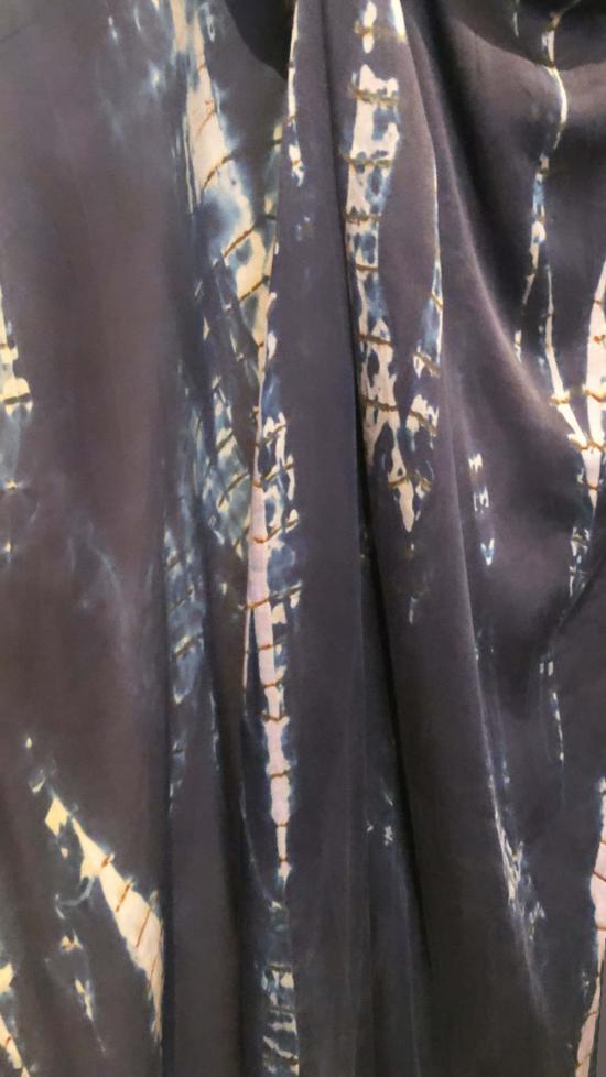  보즈 롱 원피스 타이 다이 컨버터블 드레스 - VOZ