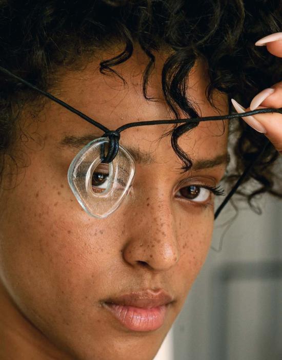  클레드 목걸이/팬던트 조각 대형 참 목걸이 | A - CLED