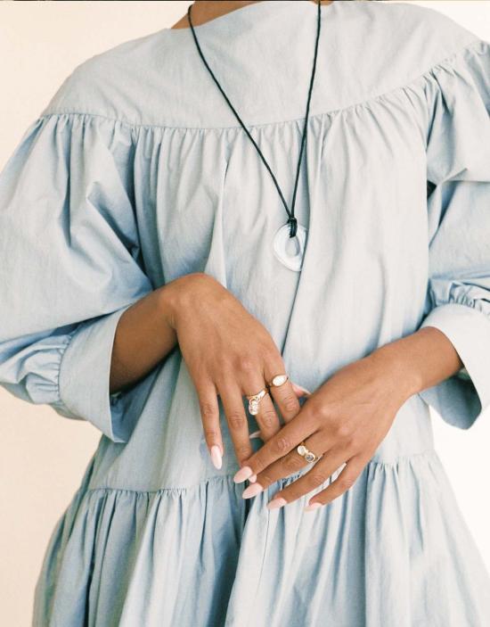  클레드 목걸이/팬던트 조각 대형 참 목걸이 | A - CLED