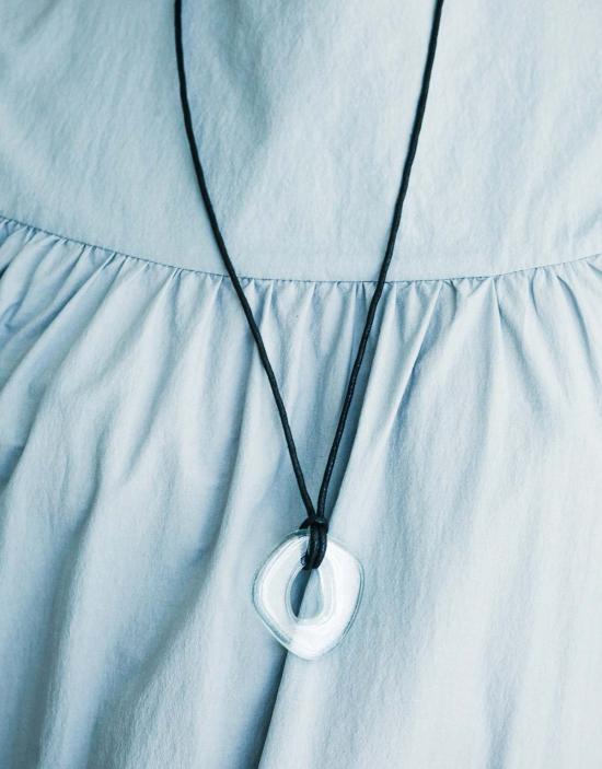  클레드 목걸이/팬던트 조각 대형 참 목걸이 | A - CLED