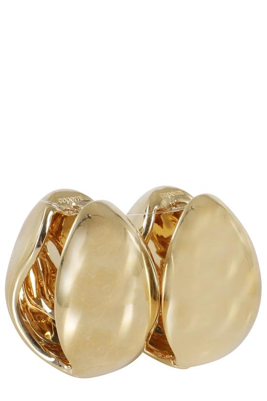  코페르니 이어링 XL 로고 크리올 귀걸이 골드