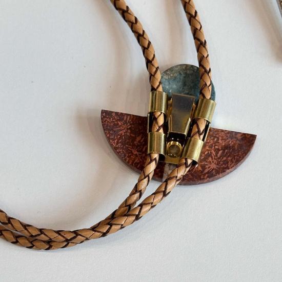  ALISON JEAN COLE 목걸이/팬던트 Alison Jean Cole 트리플 스톤 볼로 타이 목걸이 - OTHER BRANDS