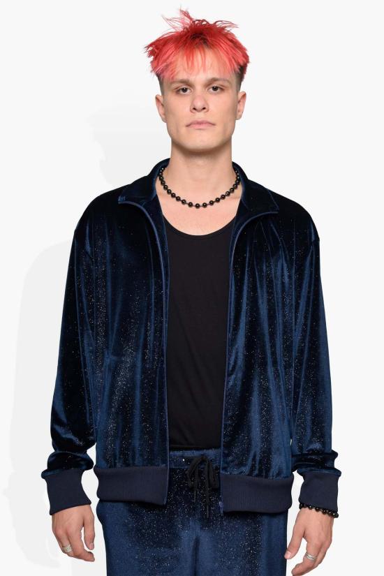  THE CELECT 자켓 셀렉트 스파클 트랙 재킷 네이비 - OTHER BRANDS