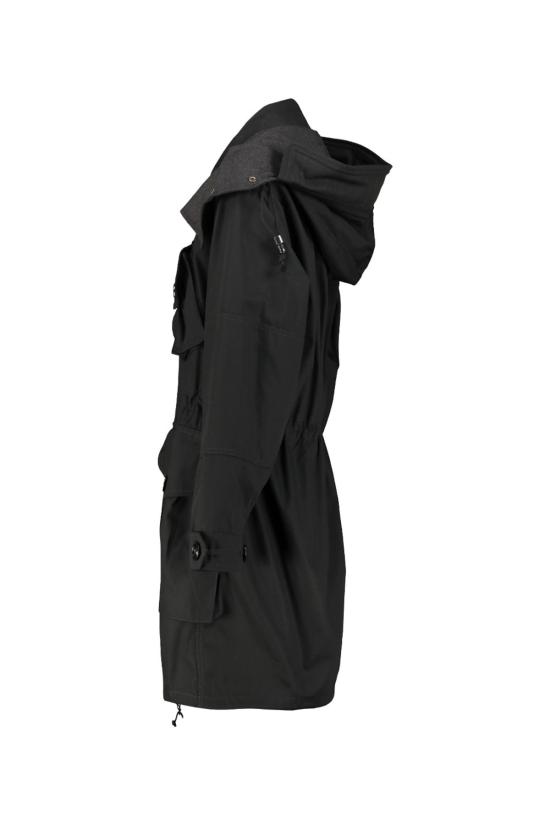  마르지엘라 코트 Maison Margiela 코튼 카반  블랙 - MAISON MARGIELA