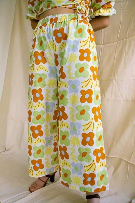  메리 로 스트레이트 팬츠 해피 데이즈 팬츠