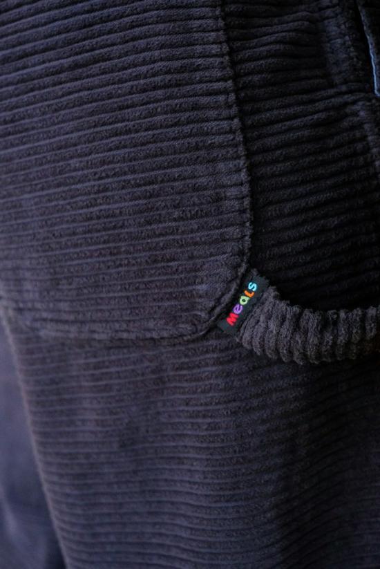  밀스 크롭 팬츠 식사 셰프 팬츠 검은깨 - MEALS