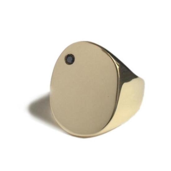  타린 토마스 반지 하비 링 블랙 다이아몬드 - TARIN THOMAS