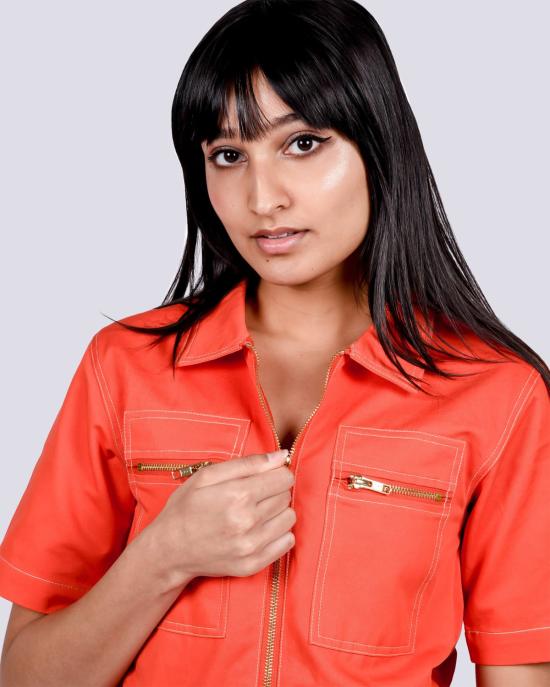  LF 마키 점프수트 L.F.마키 대니 보일러수트 토마토 - L.F.MARKEY