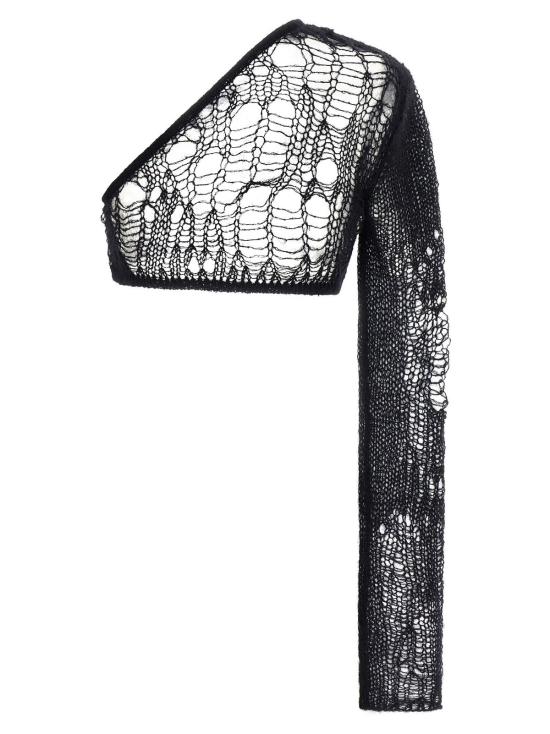  릭 오웬스 탑 스파이더 지기  블랙 - RICK OWENS