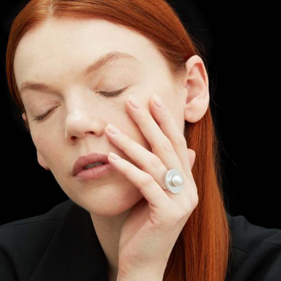  밍유왕 반지 명우왕 왕관  (은)