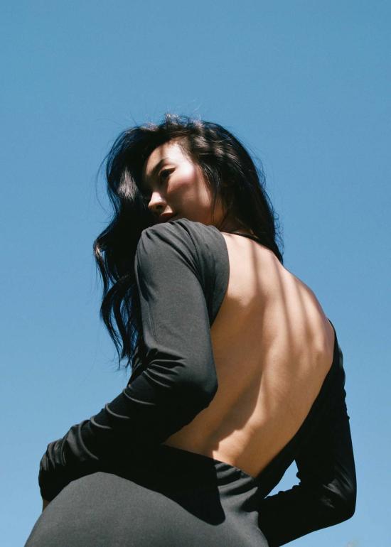  올 마이 러브 롱 원피스 새미 드레스 오닉스 - ALL MY LOVE