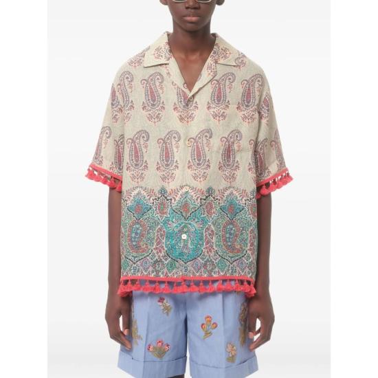  발렌티노 가라바니 반팔 셔츠 발렌티노  화이트 - VALENTINO GARAVANI