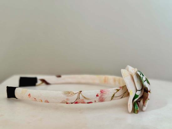  [키즈] Piper&Cloth 헤어 액세서리 Three Little Bows Headband Orchard Bloom - OTHER BRANDS