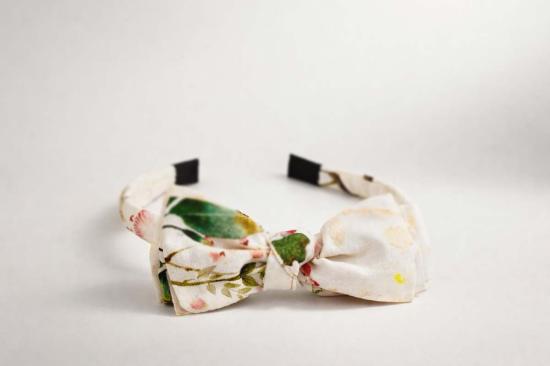  [키즈] Piper&Cloth 헤어 액세서리 Three Little Bows Headband Orchard Bloom - PIPER&CLOTH