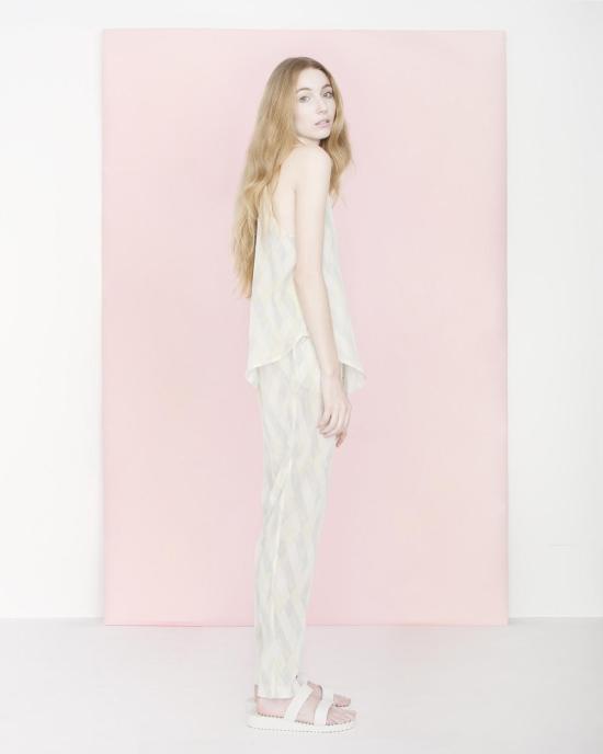  스티네 고야 블라우스 스틴 고야 차임 탑 할리퀸 프린트 - STINE GOYA