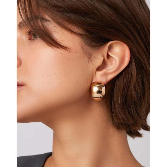  제니 버드 이어링 제마 후프 귀걸이 - JENNY BIRD