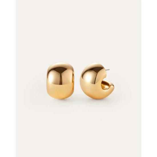  제니 버드 이어링 제마 후프 귀걸이