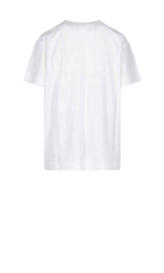  지방시 반팔 티셔츠 로고 티셔츠 화이트 - GIVENCHY