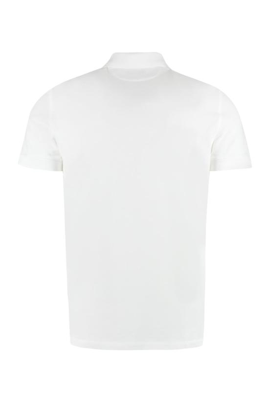  톰포드 폴로 티셔츠 톰 포드 피쿠 코튼 폴로 셔츠 화이트 - TOMFORD