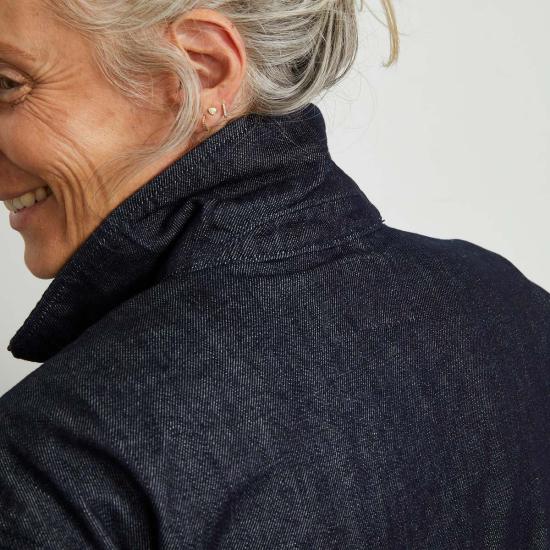  론 데님 자켓 Lwn 캑터스 데님 재킷 인디고 로우 워시 - LWN