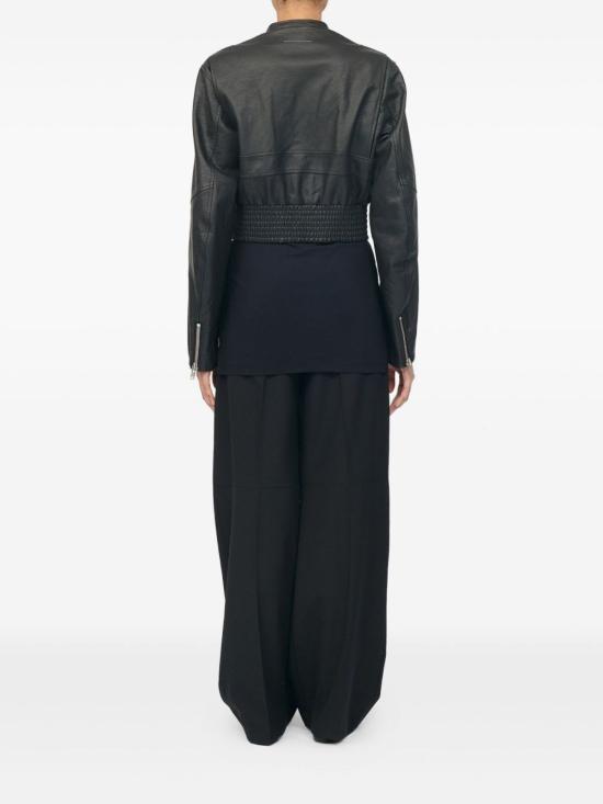  MM6 메종마르지엘라 코트 Mm6 메종 마르지엘라  블랙 - MM6 MAISON MARGIELA