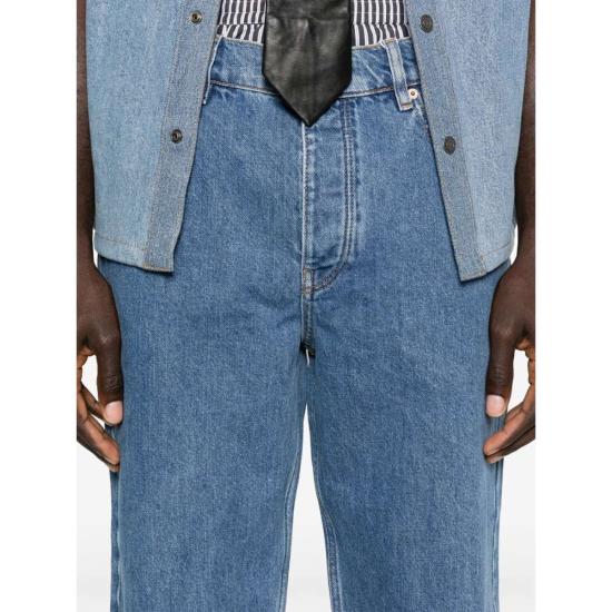  마린세르 데님 팬츠 마린 세르 진 블루 - MARINE SERRE