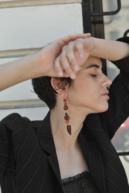  수브니어 이어링 Svnr 핸드메이드 두브로브니크 귀걸이